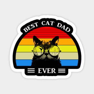 Best Cat Dad Ever - Cat Lover Magnet