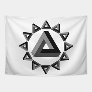 Impossible Triangles Tapestry