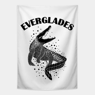 Alligator Silhouette | Everglades Tapestry