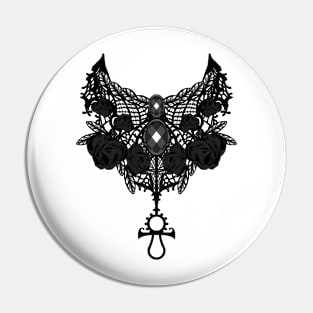 Pacifier, Necklace, Baby, gothic Pin