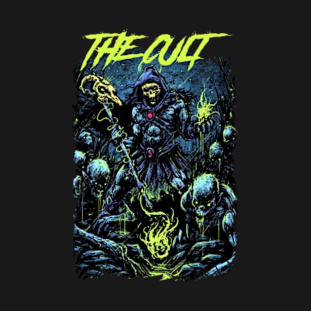 THE CULT BAND MERCHANDISE by Rons Frogss