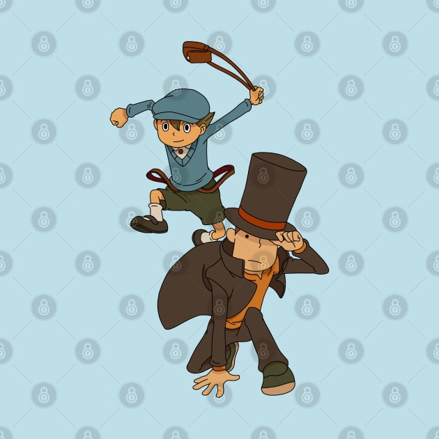 Let's Get Solving // Professor Layton by amandawagner