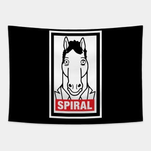 Spiral Bojack Tapestry