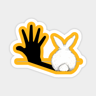 Rabbit Shadow Magnet