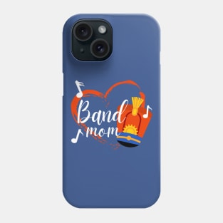 Marching Band Mom Shako Heart Phone Case