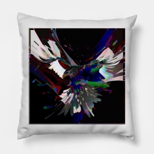 Eagle Marked Painting Pillow