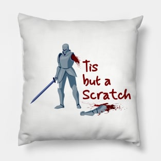 Tis But a Scratch - British Knight Pillow