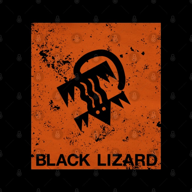 Black Lizard - retro by ThirteenthFloor