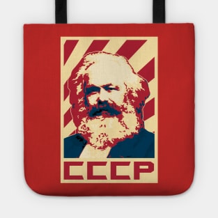 Karl Marx CCCP Retro Propaganda Tote