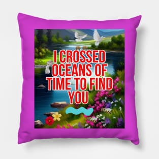 Quotes to live by. Landscape Pillow