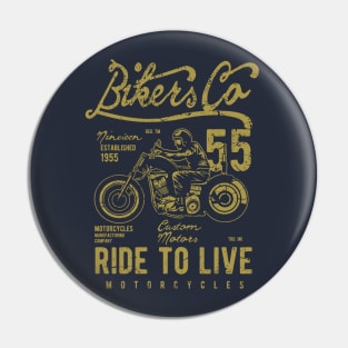 Bikers CA Pin