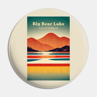 Big Bear Lake California Pin