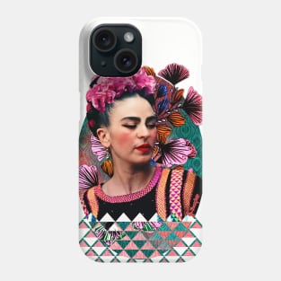 Flowery Frida Phone Case