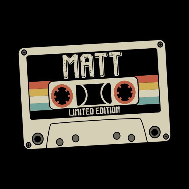 Matt - Limited Edition - Vintage Style by Debbie Art