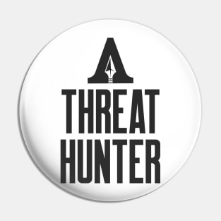 Cybersecurity Threat Hunter Pin