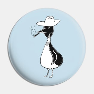 Suave Penguin Pin