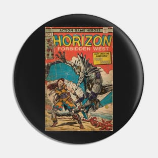 Horizon Forbidden West - comic cover fan art Pin