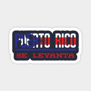Puerto Rico Se Levanta Pray for Puerto Rico Magnet