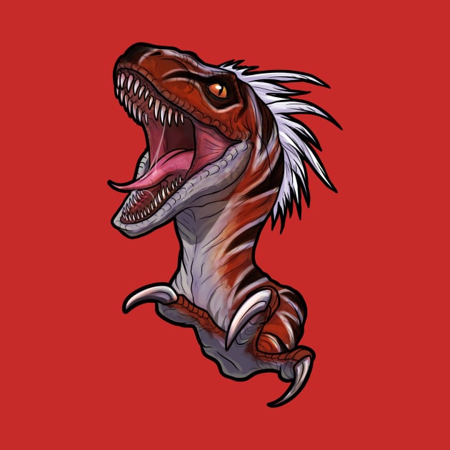 Primal Rage Talon Portrait by sugarpoultry