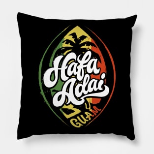 Hafa Adai Guam Flag Pillow