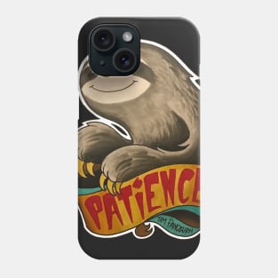 Patience Sloth Phone Case