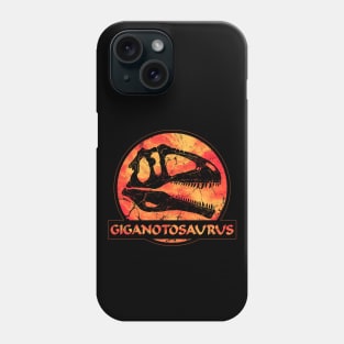 Giganotosaurus Fossil Skull Phone Case