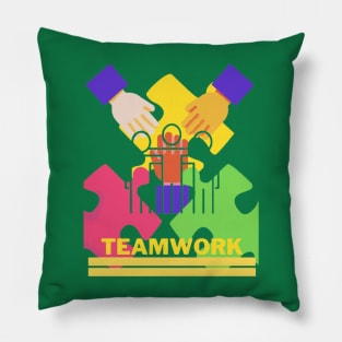 Teamwork Pillow