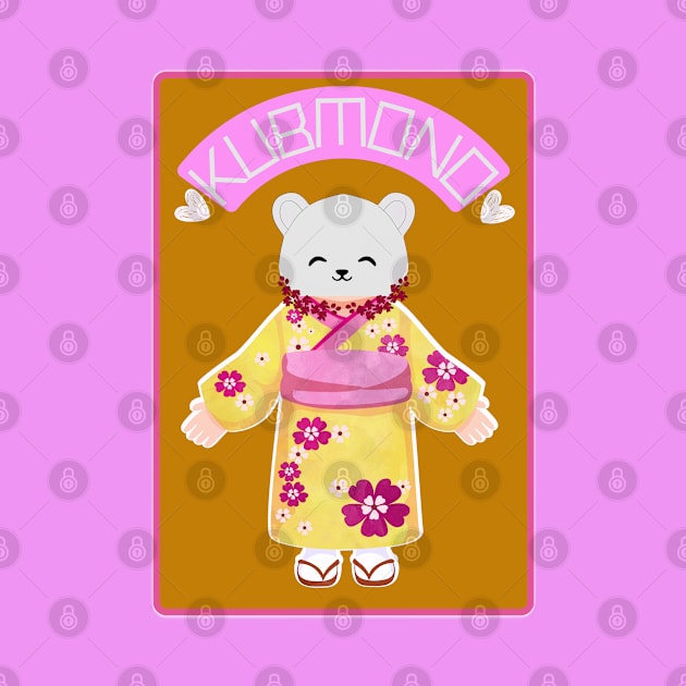 Cute Fun Kubmono (Cub In A Kimono) Meme By Abby Anime(c) by Abby Anime