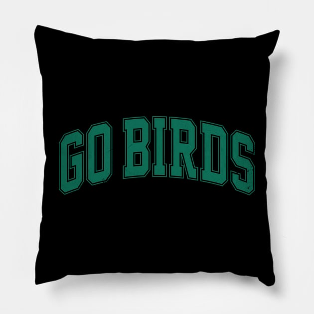 philadelphia eagles fly (grunge) Pillow by SmithyJ88