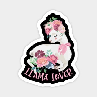 Cute Llama Lovers Magnet