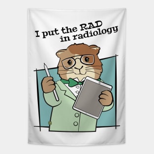 Rad Radiology Guinea Pig Tapestry