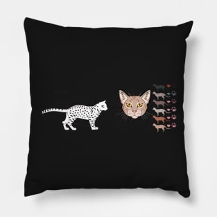 Ocicat mug Pillow