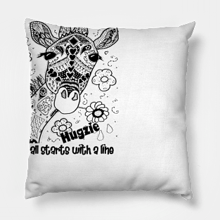 Just a Line Pillow