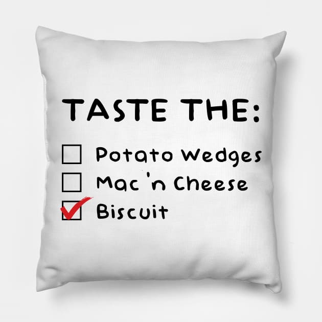 taste the biscuit Pillow by Pandans
