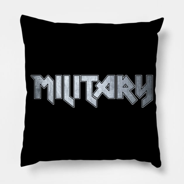 military Pillow by Erena Samohai