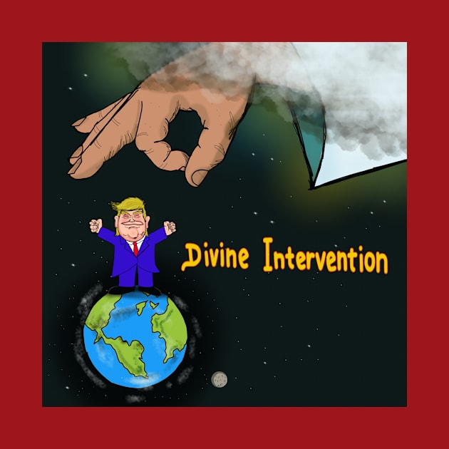 Trump Divine Intervention by wolfmanjaq