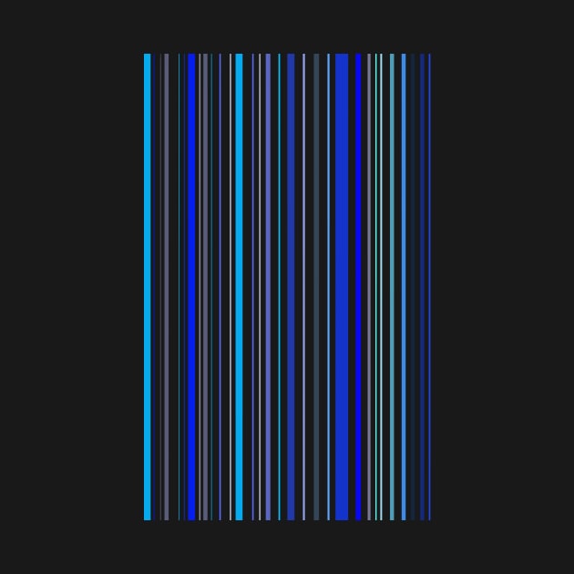 Blue Barcode by Aesir_Artwork