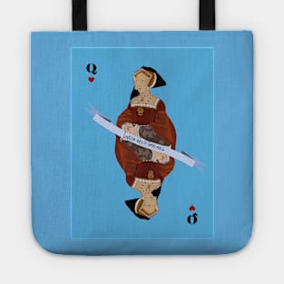 Queen Jane Seymour card Tote