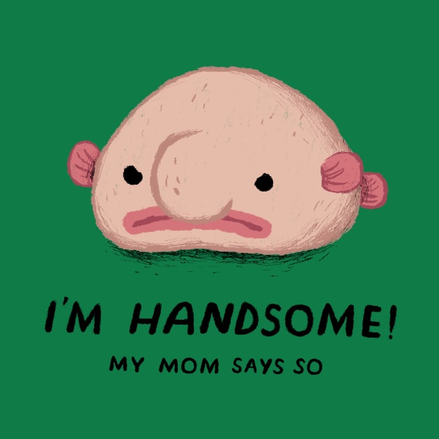 i'm handsome, my mom says so by Louisros