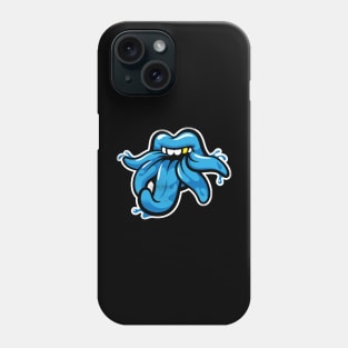 Tongues of Kali (blue version) Phone Case