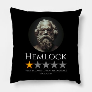 Ancient Greek Philosopher Socrates Meme - Hemlock Pillow