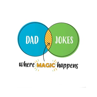 Dad Fathers Day, Dad Jokes,Funny Father's Day from Daughter T-Shirt