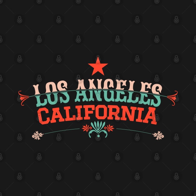 Los Angeles California Latin Style - Los Angeles California by Boogosh