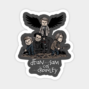 The Motley Crew Magnet