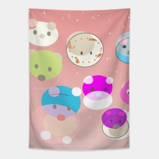 Kawaii Animals Tapestry