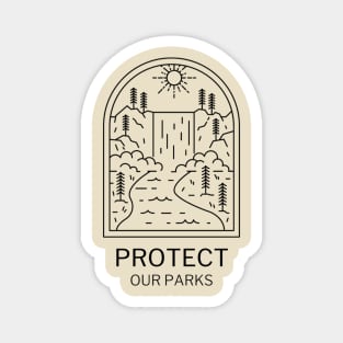 Protect Your Parks Magnet