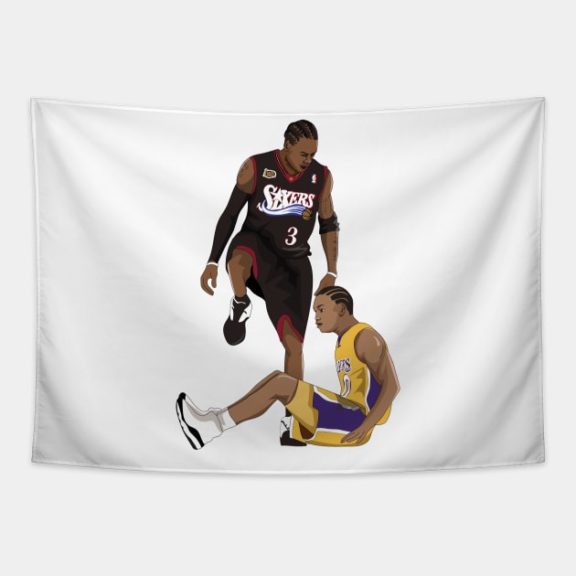 Allen Iverson Tapestry by xavierjfong