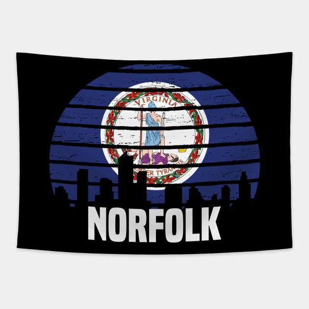 Norfolk Virginia Va Group City Trip Silhouette Flag Norfolk Tapisserie Teepublic De Norfolk Virginia Va Group City Trip Silhouette Flag Norfolk Tapisserie Teepublic De
