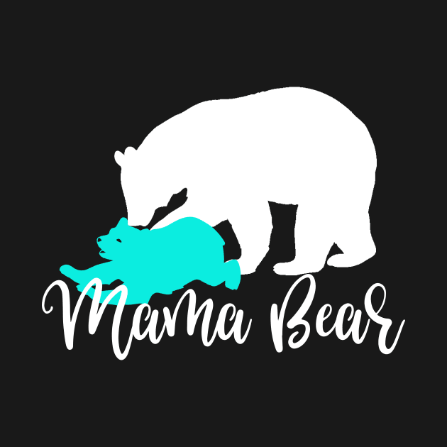 Food Allergy Momma Bear by LucyMacDesigns