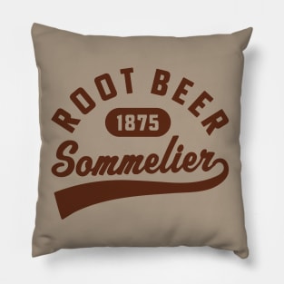 Root Beer Sommelier Root Beer Lover Pillow